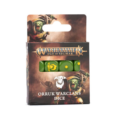 Warhammer, Age of Sigmar - Orruk Warclans Dice