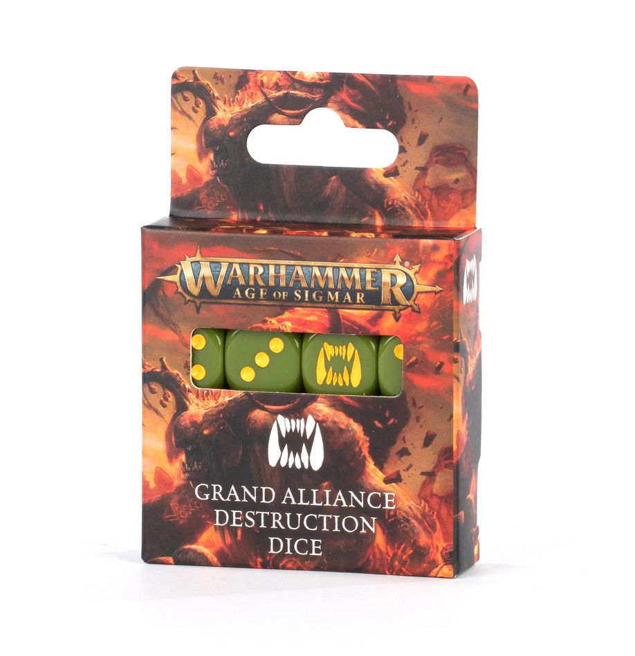 Warhammer, Age of Sigmar: Grand Alliance Destruction Dice