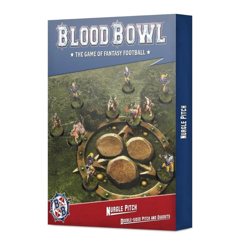 Blood Bowl: Nurgle Team - Pitch & Dugouts