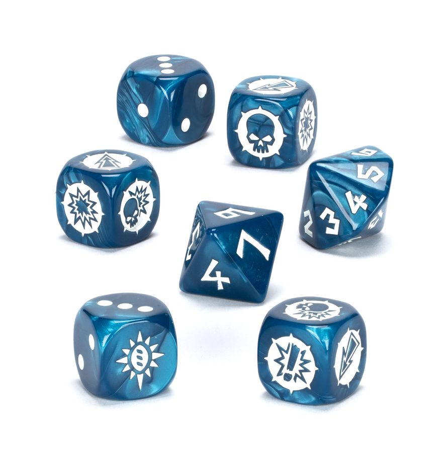Blood Bowl - High Elf Team Dice Set