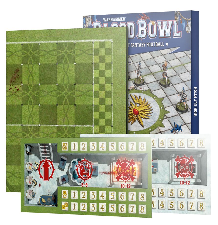 Blood Bowl - High Elf Pitch