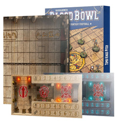 Blood Bowl: Tomb Kings -  Double-Sided Team Pitch & Dugouts