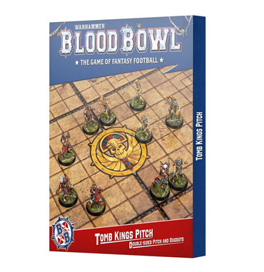 Blood Bowl: Tomb Kings -  Double-Sided Team Pitch & Dugouts