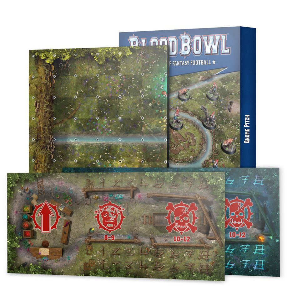 Blood Bowl: Gnome Blood Bowl Team: Gnome Pitch & Dugouts