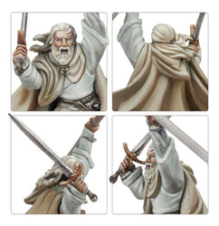 The Lord Of The Rings Middle-Earth - Gandalf The White & Peregrin Took