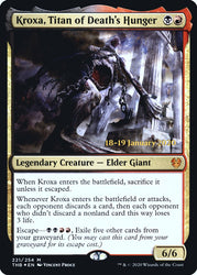 Kroxa, Titan of Death's Hunger [Theros Beyond Death Prerelease Promos]