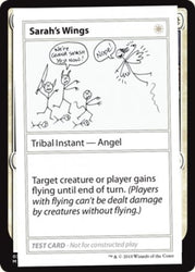 Sarah's Wings (2021 Edition) [Mystery Booster Playtest Cards]