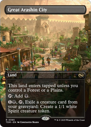 Great Arashin City (Borderless) [Tarkir: Dragonstorm]