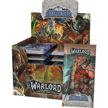 Warlord Saga of the Storm CCG: Into the Accordlands Booster Display