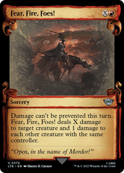 Fear, Fire, Foes! [The Lord of the Rings: Tales of Middle-Earth Showcase Scrolls]