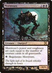 Mortivore (Premium Foil) [Tenth Edition]
