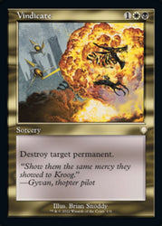 Vindicate (Retro) [The Brothers' War Commander]