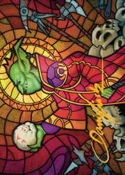 Squee, Dubious Monarch Art Card (Gold-Stamped Signature) [Dominaria United Art Series]