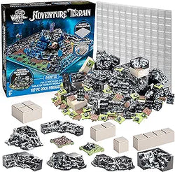 Monster Adventure Terrain: Painted Rock Formation Set (107pc)