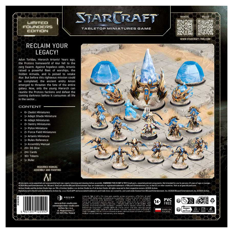 Starcraft Miniatures Game: Protoss Starter Set (Founders Edition)