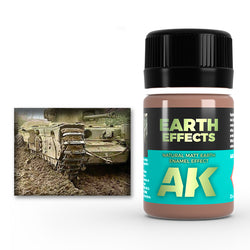 AK Interactive Weathering Enamels - Earth Effects (35ml)