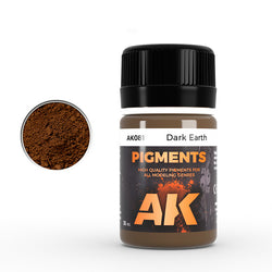 AK Interactive Pigments - Dark Earth Pigment (35ml)