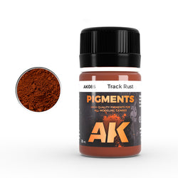 AK Interactive Pigments - Track Rust Pigment (35ml)