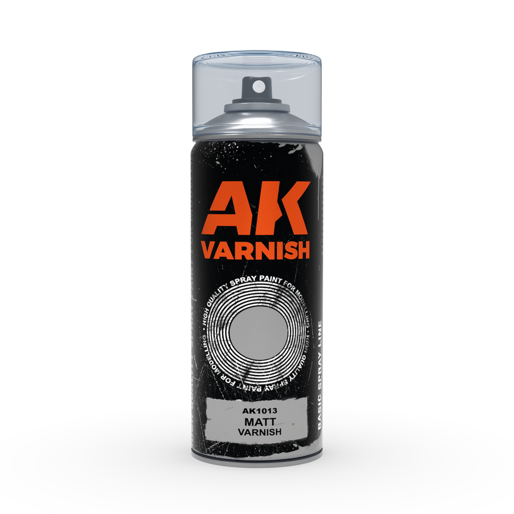 AK Interactive Sprays - Matt Varnish Spray (400ml)