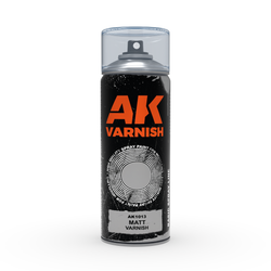 AK Interactive Sprays - Matt Varnish Spray (400ml)