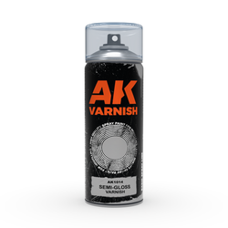 AK Interactive Sprays - Semi Gloss Varnish Spray (400ml)