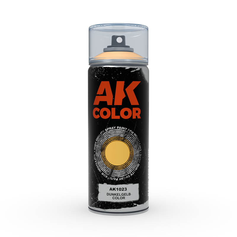 AK Interactive Sprays - Dunkelgelb Spray (150ml)