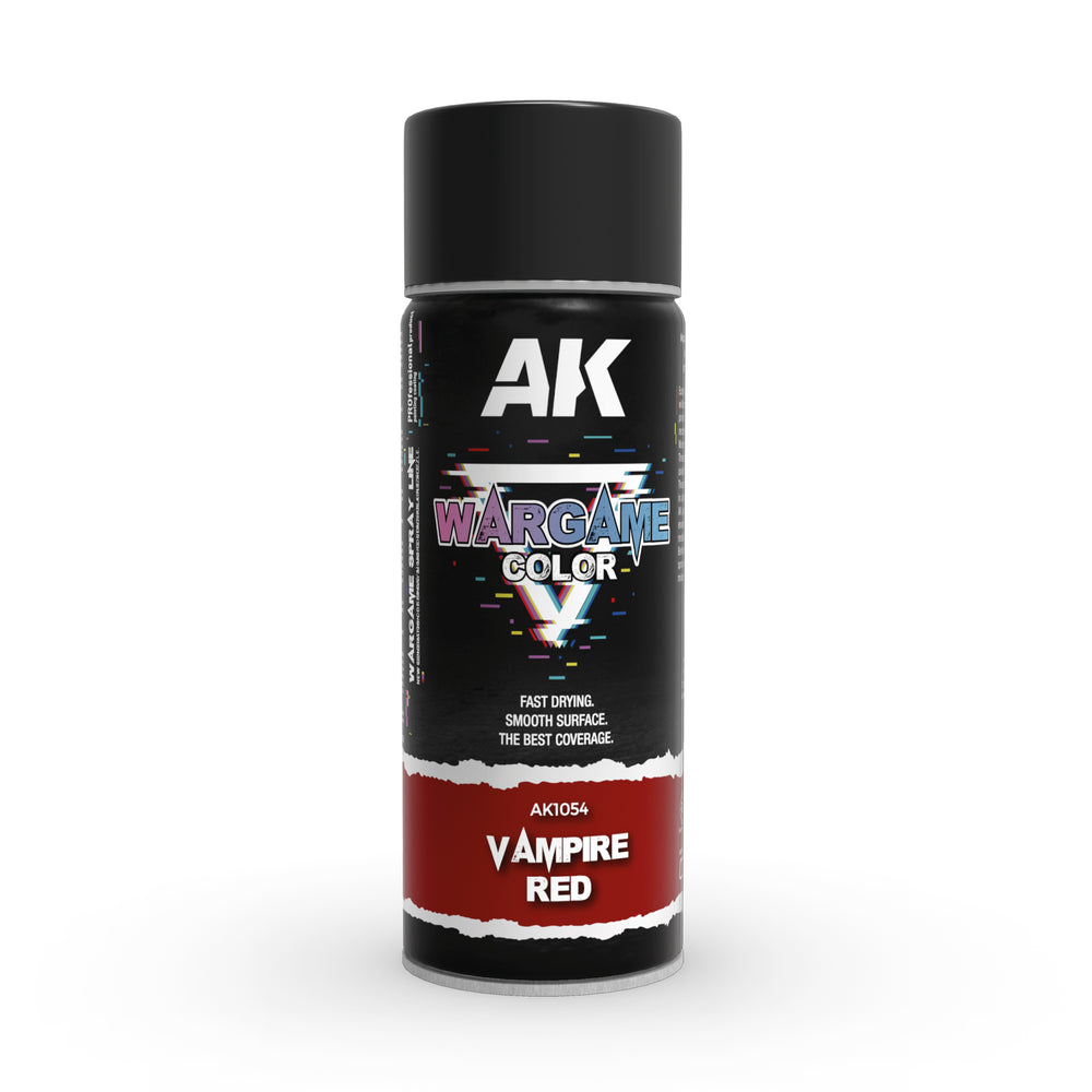 AK Interactive Sprays - Vampire Red Spray (400ml)