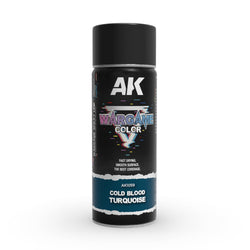 AK Interactive Sprays - Cold Blood Turquoise Spray (400ml)