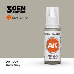 AK Interactive 3Gen Acrylics - Rock Grey (18ml)