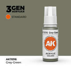 AK Interactive 3Gen Acrylics - Grey Green (18ml)