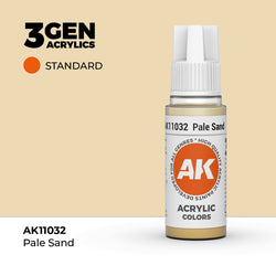 AK Interactive 3Gen Acrylics - Pale Sand (18ml)