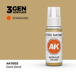 AK Interactive 3Gen Acrylics - Dark Sand (18ml)