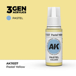 AK Interactive 3Gen Acrylics - Pastel Yellow - Pastel (18ml)