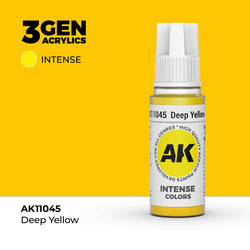 AK Interactive 3Gen Acrylics - Deep Yellow (18ml)