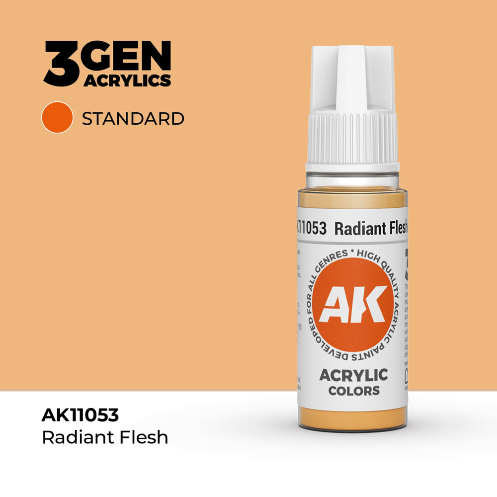 AK Interactive 3Gen Acrylics - Radiant Flesh (18ml)