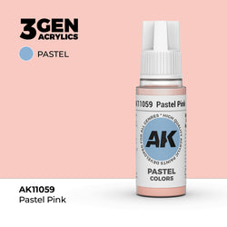 AK Interactive 3Gen Acrylics - Pastel Pink - Pastel (18ml)