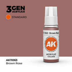 AK Interactive 3Gen Acrylics - Brown Rose (18ml)