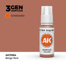 AK Interactive 3Gen Acrylics - Beige Red (18ml)
