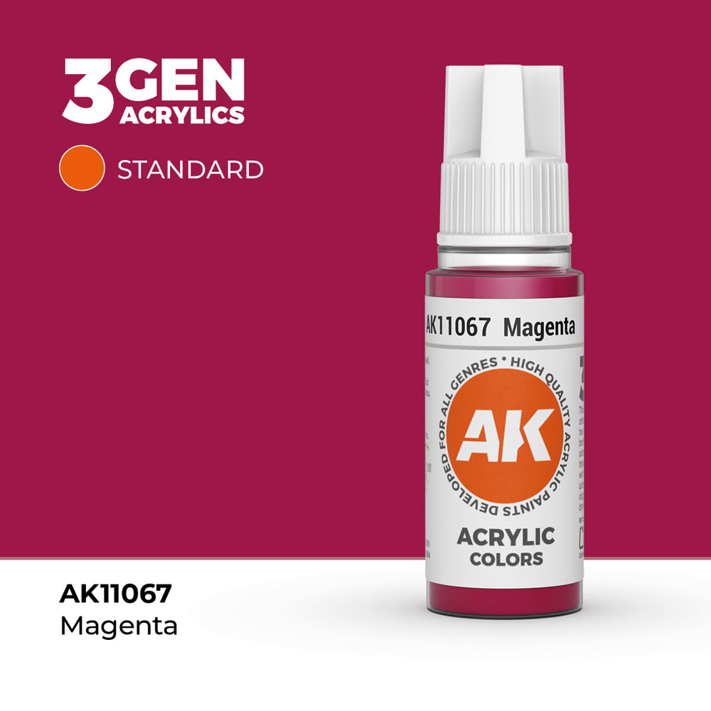 AK Interactive 3Gen Acrylics - Magenta (18ml)
