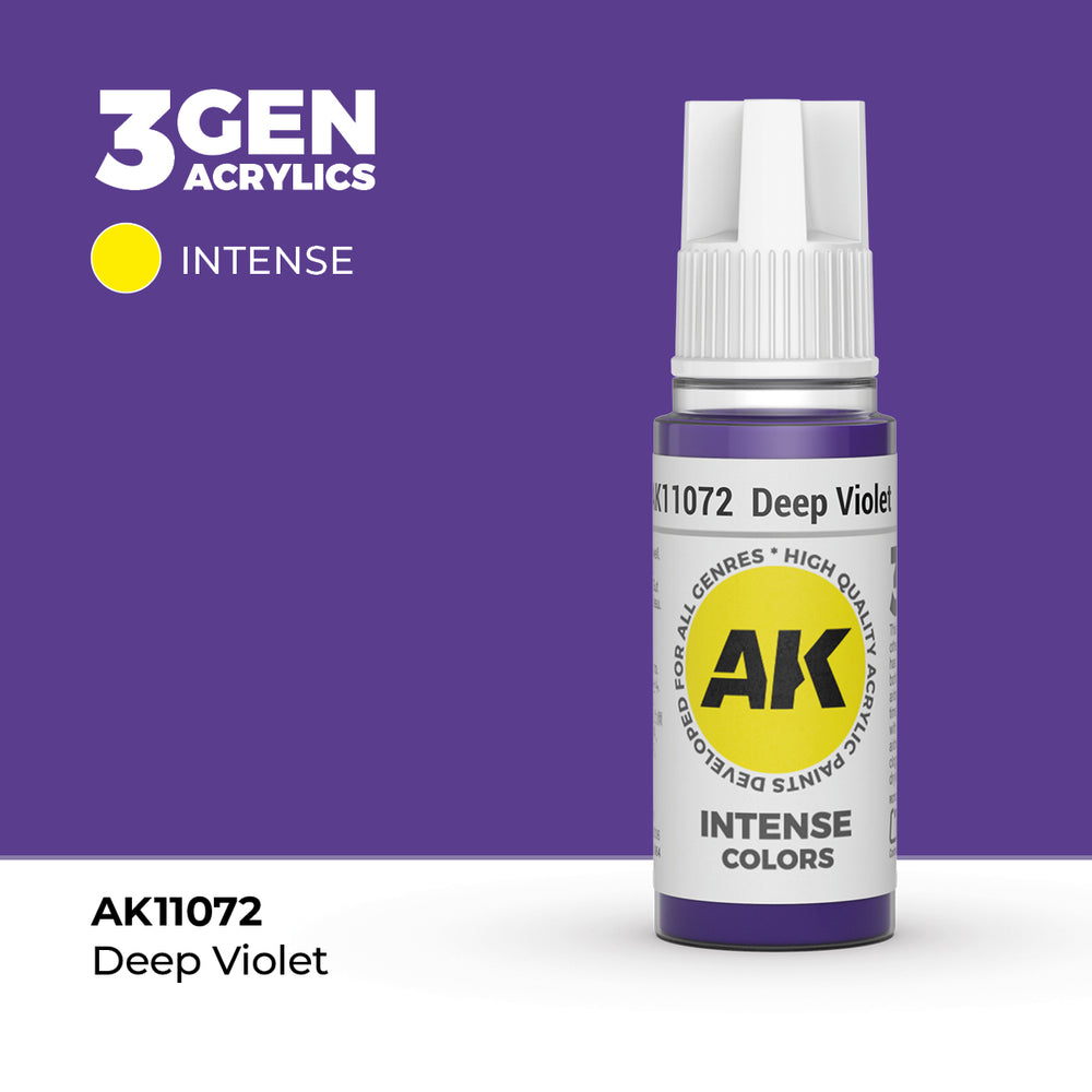 AK Interactive 3Gen Acrylics - Deep Violet (18ml)