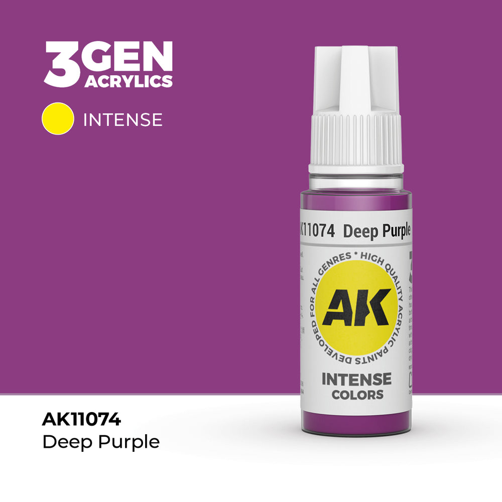 AK Interactive 3Gen Acrylics - Deep Purple (18ml)