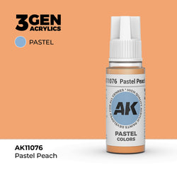 AK Interactive 3Gen Acrylics - Pastel Peach - Pastel (18ml)