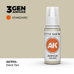 AK Interactive 3Gen Acrylics - Deck Tan (18ml)
