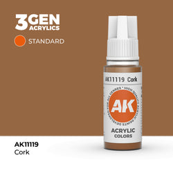 AK Interactive 3Gen Acrylics - Cork (18ml)