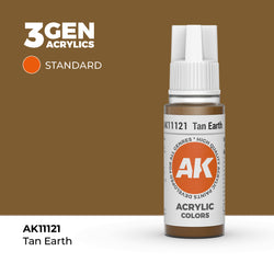 AK Interactive 3Gen Acrylics - Tan Earth (18ml)