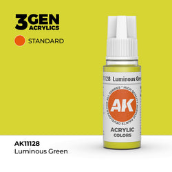 AK Interactive 3Gen Acrylics - Luminous Green (18ml)