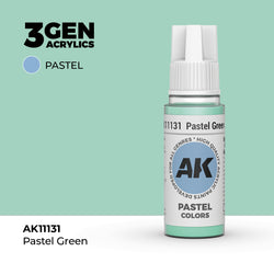 AK Interactive 3Gen Acrylics - Pastel Green - Pastel (18ml)