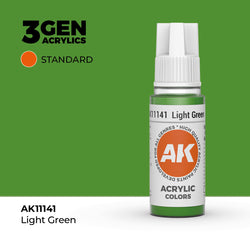 AK Interactive 3Gen Acrylics - Light Green (18ml)