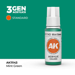 AK Interactive 3Gen Acrylics - Mint Green (18ml)