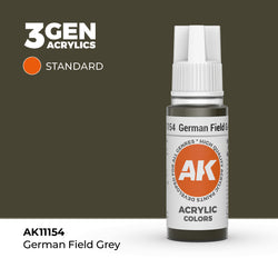 AK Interactive 3Gen Acrylics - German Field Grey (18ml)